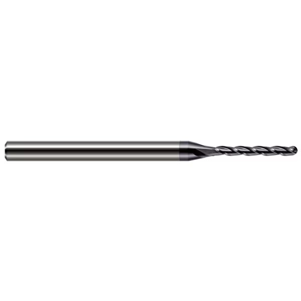 Miniature End Mill - Ball - Long Flute, 0.0250
